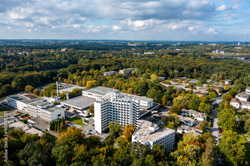 Panorama Luftbild Dortmund Hacheney Rombergpark Zoo Hoesch Hoerde Signal-Iduna-Park BFW