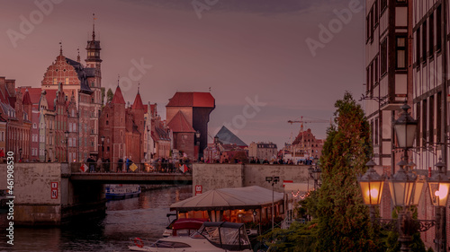 view of the gdansk old town