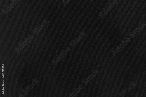 Black Fabric Background Texture.