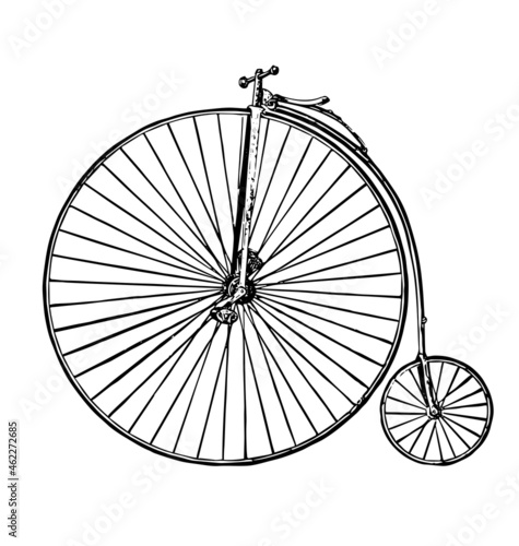 vintage bicycle penny farthing