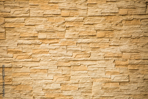Stone wall background for architectural interior decoration