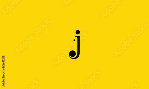 J logo with elephant negative space