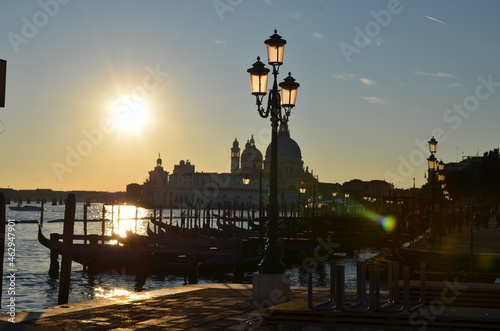 sunset in venezia