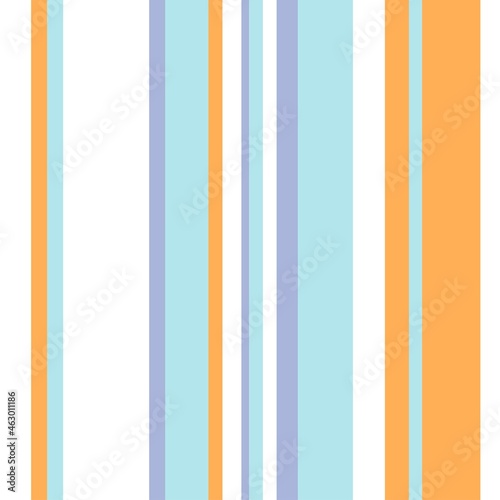 Vector background in pastel colors. Blue and white vertical stripes. Abstract geometric seamless pattern. Print for wrapping paper.