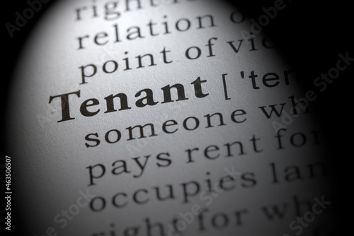 definition of tenant