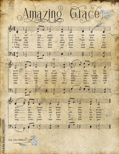Amazing grace hymnal 