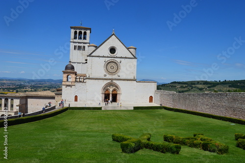 The church San Francesco in Assisi 