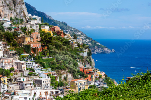 The Amalfi Coast - sea, mountains and wonderfully colored buildings