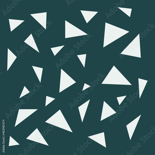 abstract triangle geometric blue background