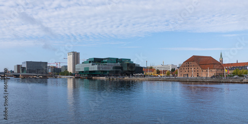 Copenhagen waterfront panorama