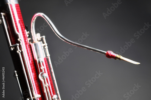 Bassoon reed woodwind music instrument