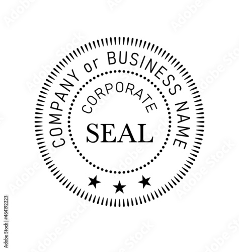 official corporate seal