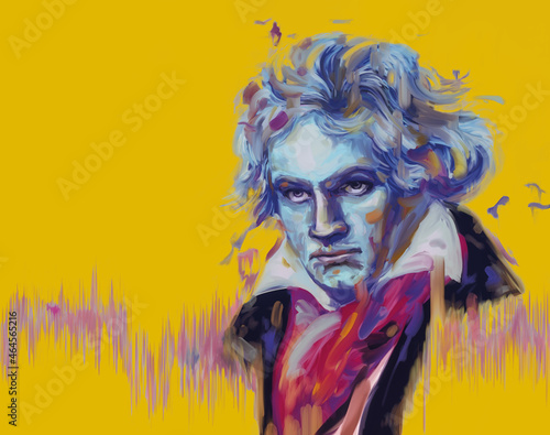 Beethoven Illustration