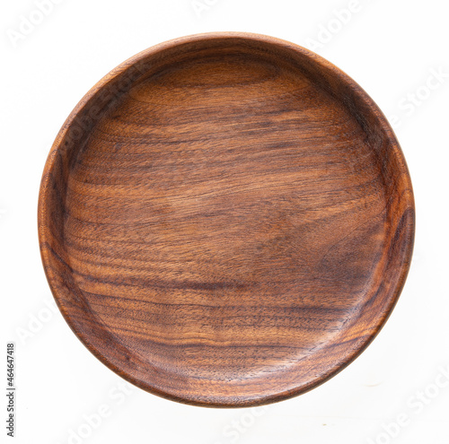 Handmade black walnut wooden plates.