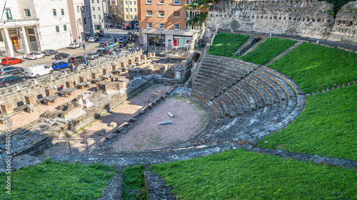 Ruins of ancient Roman theatre in Trieste, ItalyRuins of ancient Roman theatre in Trieste, Italy