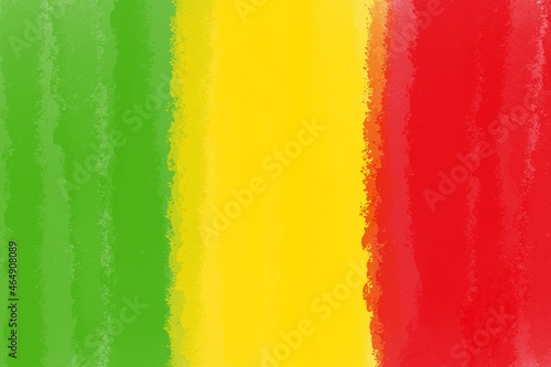 Green yellow red, Reggae background