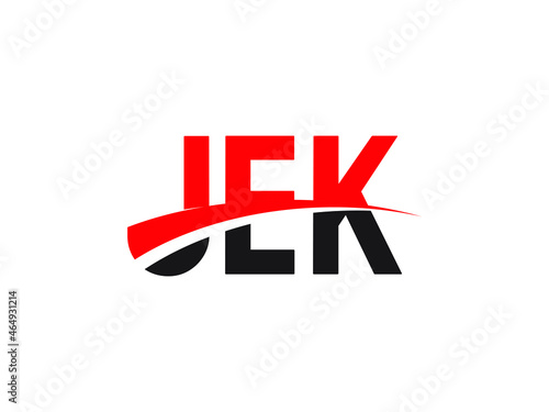 JEK Letter Initial Logo Design Vector Illustration