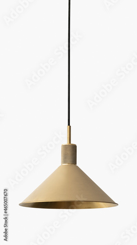 Brass pendant lamp light fixture