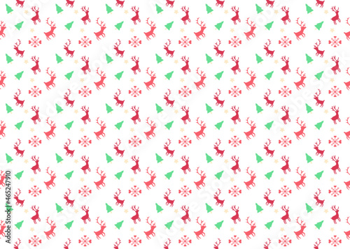 Merry christmas and happy new year elements seamless pattern vectors ep55