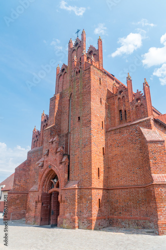 Saint Mateusz church in Starogard Gdanski in Poland.