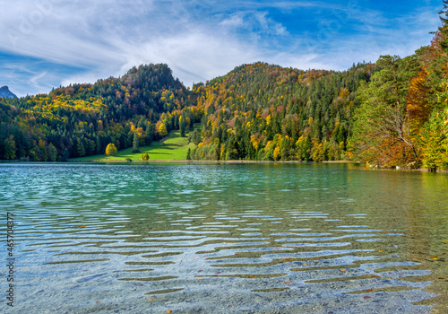 Alatsee bei Füssen, Allgäu, Bayern, Deutschland