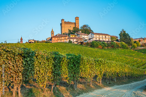 The castle of Serralunga d Alba