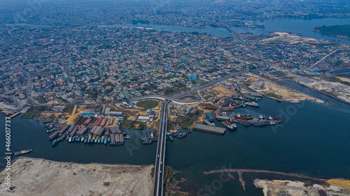 The city of Port Harcourt, located at the southern part of Nigeria 