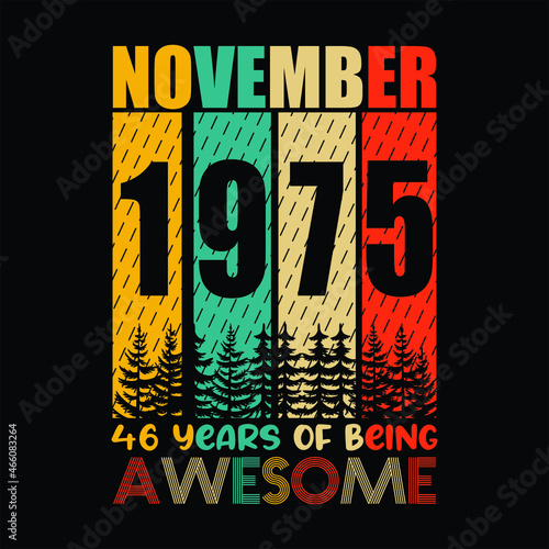 November 1975 46 years of being awesome