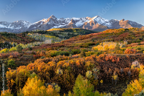 Dallas Divide VIvid Mountainside First Light