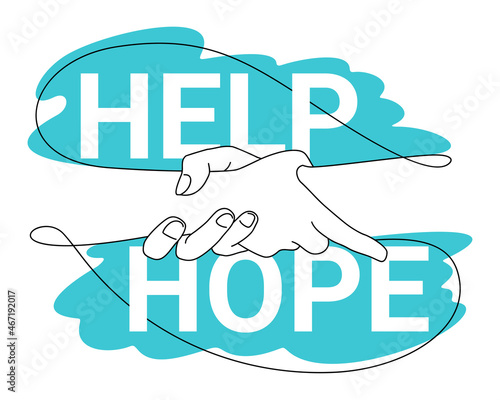 Help and hope, banner - benevolence charity fund