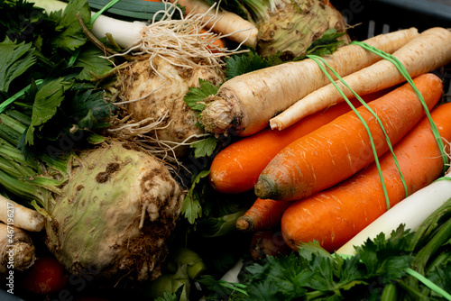 Włoszczyzna, Warzywa przygotowane do sprzedaży, Vegetable sets prepared for sale