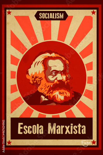 Marxism Economic School Poster 