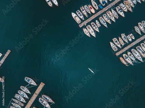 Aerial Photography views from around Trieste, Italy