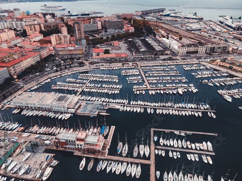 Aerial Photography views from around Trieste, Italy