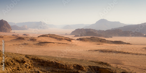 The desert at morning - Jordan