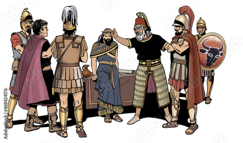 Ancient Carthage - The Carthage government accuses an admiral after a defeat in battle