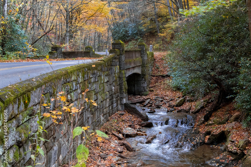 A Bridge on the Pisgah Highway, Pisgah National Forest, North Carolina