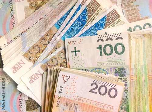 NARODOWY BANK POLSKI 500 ZŁOTYCH GOTÓWKA finanse zysk inflacja praca oszczędności