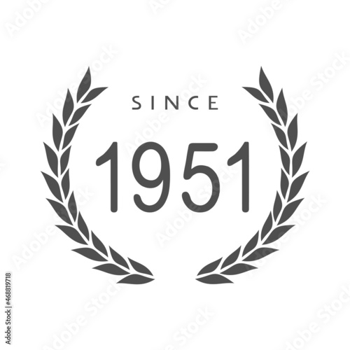 Since 1951 year anniversary celebration