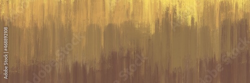 Abstract background painting art with golden brown paint brush for presentation, website, thanksgiving party poster, wall decoration, or t-shirt design.