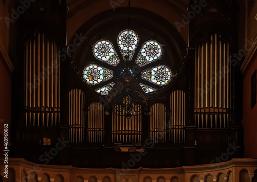 organ in the church