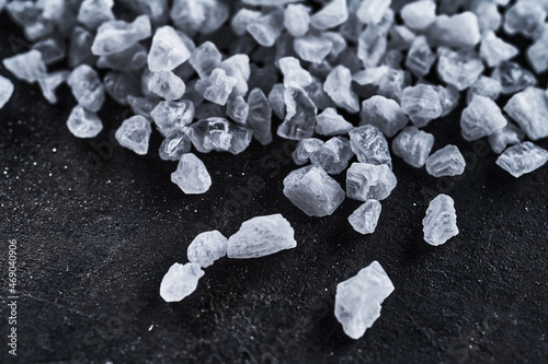 A Closeup Up Shot Of Salt Crystals