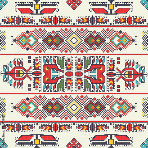Bulgarian embroidery pattern 8