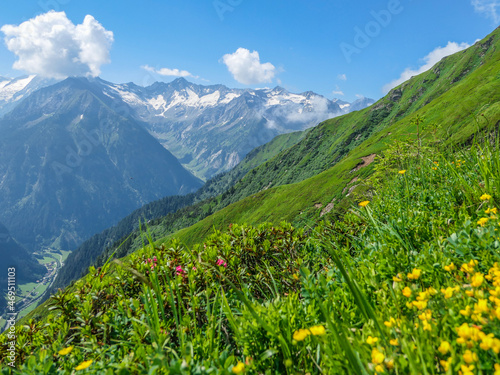 Zillertaler Alpen (Tirol) im Sommer