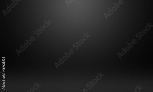 Black and white smooth gradient background or texture background