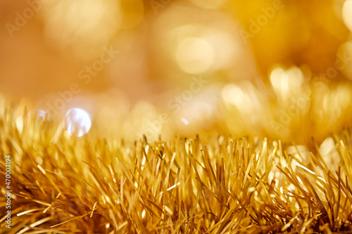 golden Christmas background for wallpaper