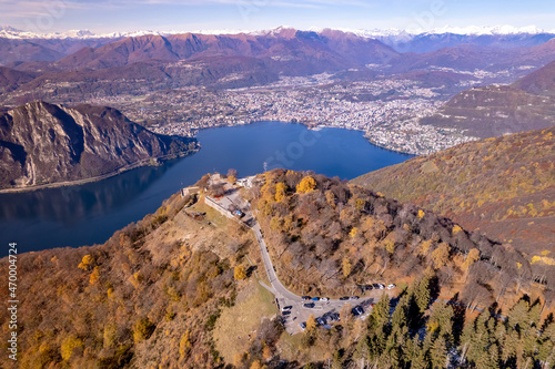 Sighignola Summit and the Balcone D'Italia Overlooking Lugano