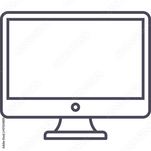 computer screen