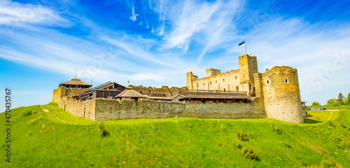 Scenic view of medieval Rakvere Castle, Estonia