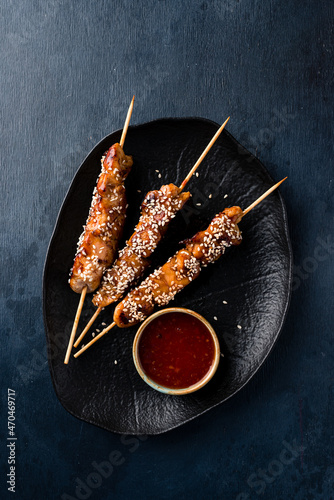 yakitori japanese grilled chiken